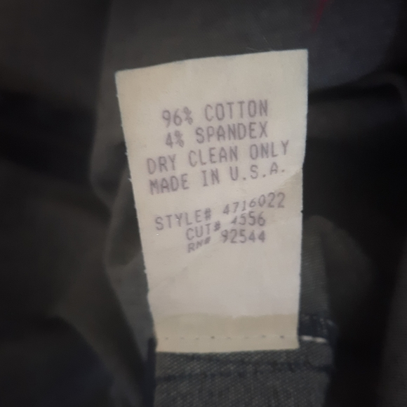 Harlow hi waist crop Jeans pants sz P8 *C7 - Picture 6 of 6